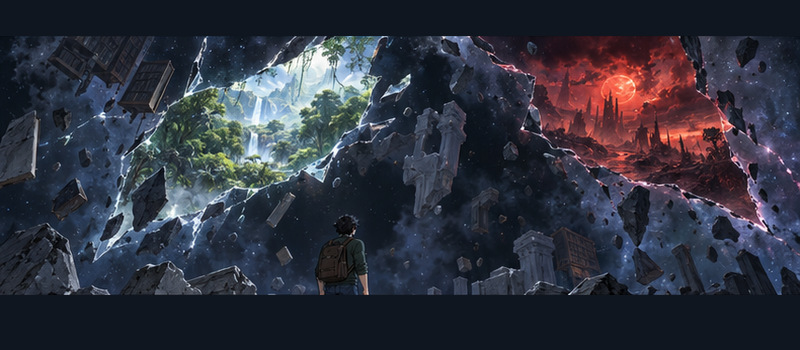 Keeper of the Infinite Archive Episode 2 panel 5 of 36