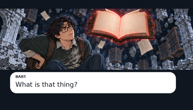 Keeper of the Infinite Archive Episode 2 panel 23 of 36
