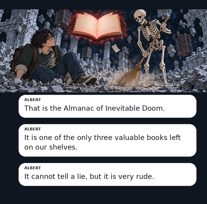 Keeper of the Infinite Archive Episode 2 panel 24 of 36