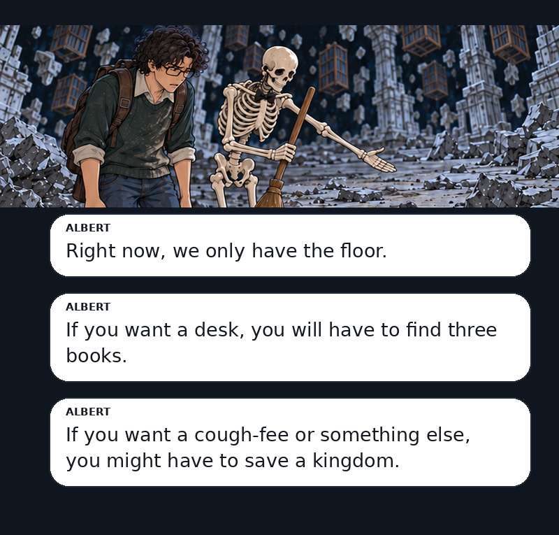 Keeper of the Infinite Archive Episode 2 panel 31 of 36