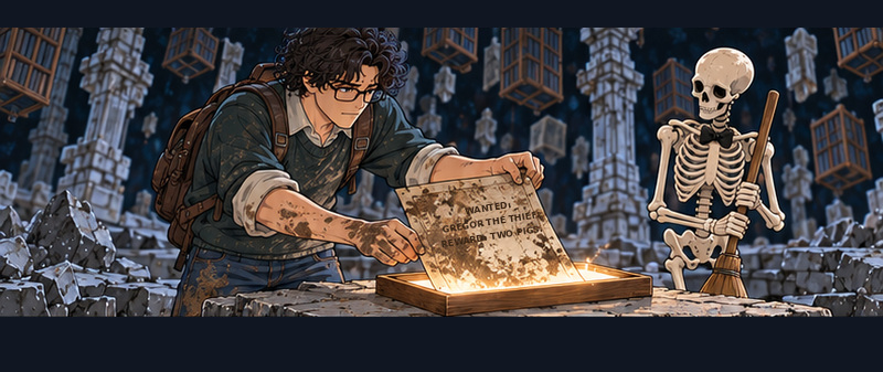Keeper of the Infinite Archive Episode 3 panel 37 of 42