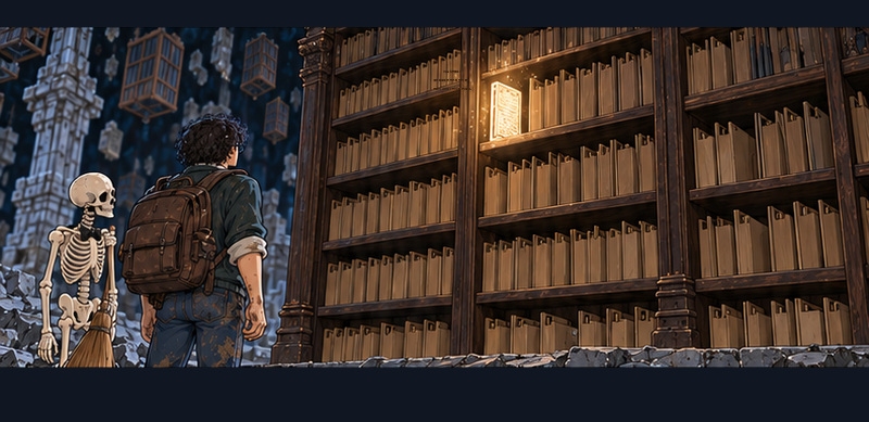 Keeper of the Infinite Archive Episode 3 panel 39 of 42