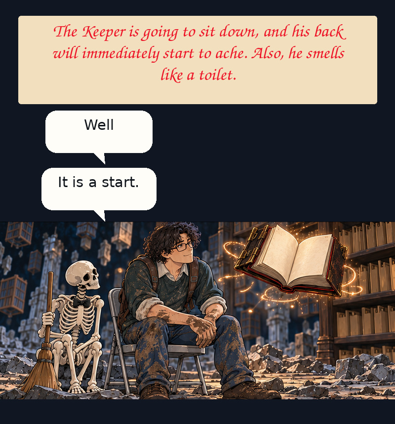 Keeper of the Infinite Archive Episode 3 panel 42 of 42