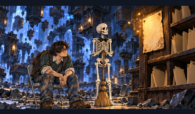 Keeper of the Infinite Archive Episode 4 panel 1 of 48