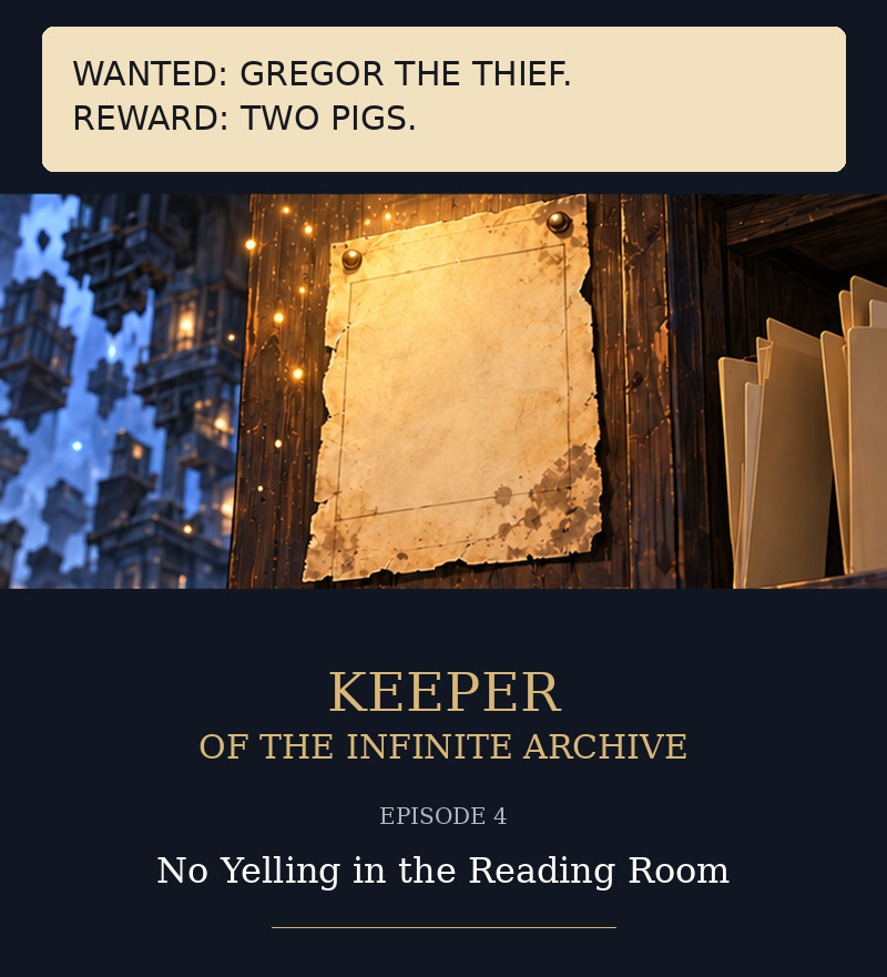 Keeper of the Infinite Archive Episode 4 panel 2 of 48