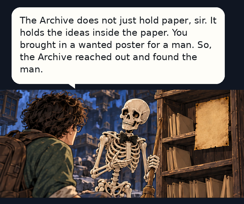 Keeper of the Infinite Archive Episode 4 panel 8 of 48