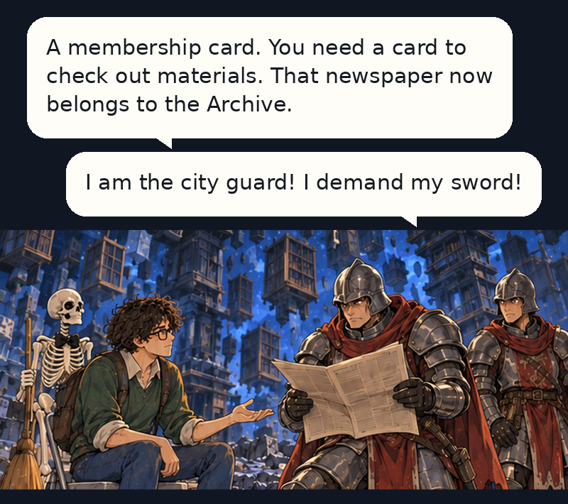 Keeper of the Infinite Archive Episode 4 panel 25 of 48