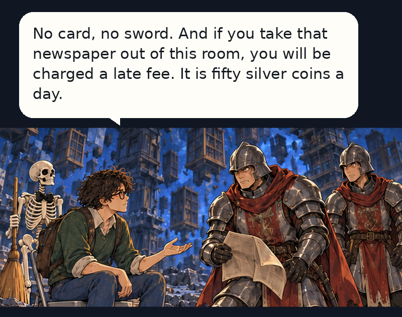 Keeper of the Infinite Archive Episode 4 panel 26 of 48