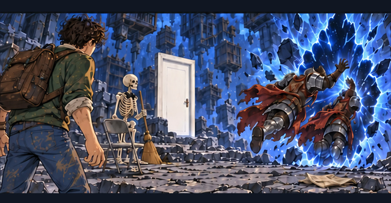 Keeper of the Infinite Archive Episode 4 panel 31 of 48