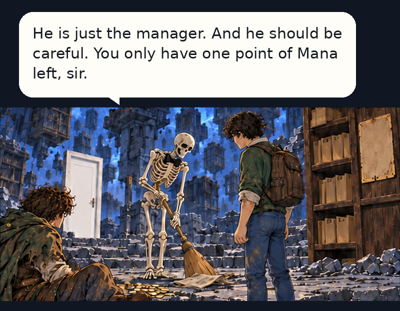 Keeper of the Infinite Archive Episode 4 panel 33 of 48