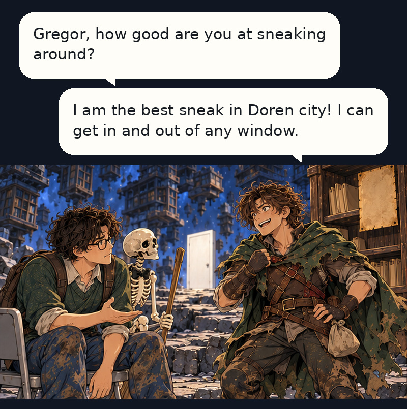 Keeper of the Infinite Archive Episode 4 panel 42 of 48