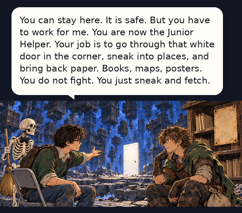 Keeper of the Infinite Archive Episode 4 panel 43 of 48