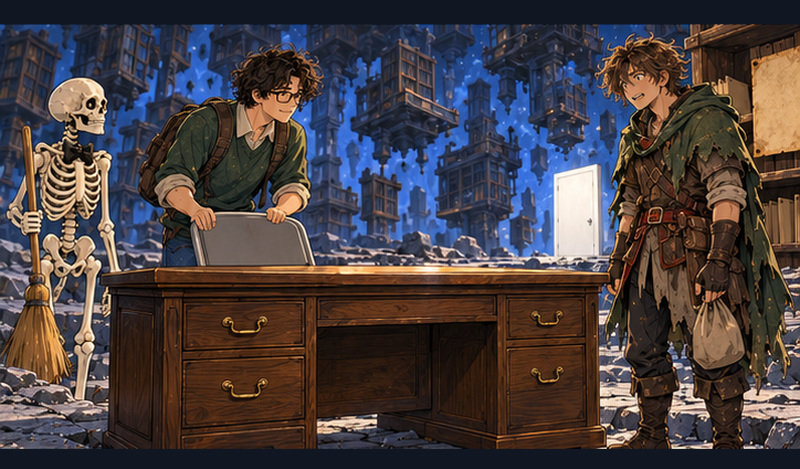 Keeper of the Infinite Archive Episode 4 panel 47 of 48