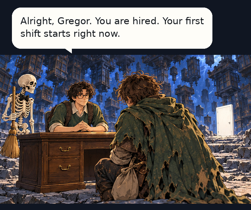 Keeper of the Infinite Archive Episode 4 panel 48 of 48